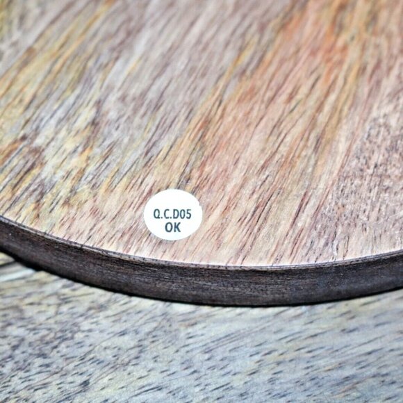 Mikasa Round Lazy Susan Serving Tray, 18-Inch, Mango Wood - Picture 15 of 16